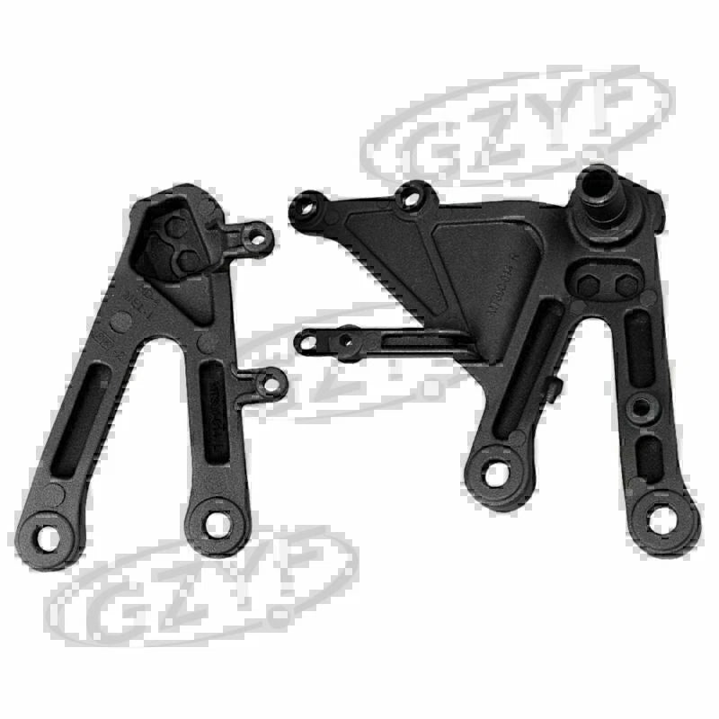 Set of 2 Front Rider Foot Pegs Footrests for Honda CBR1000RR (2004–2007)