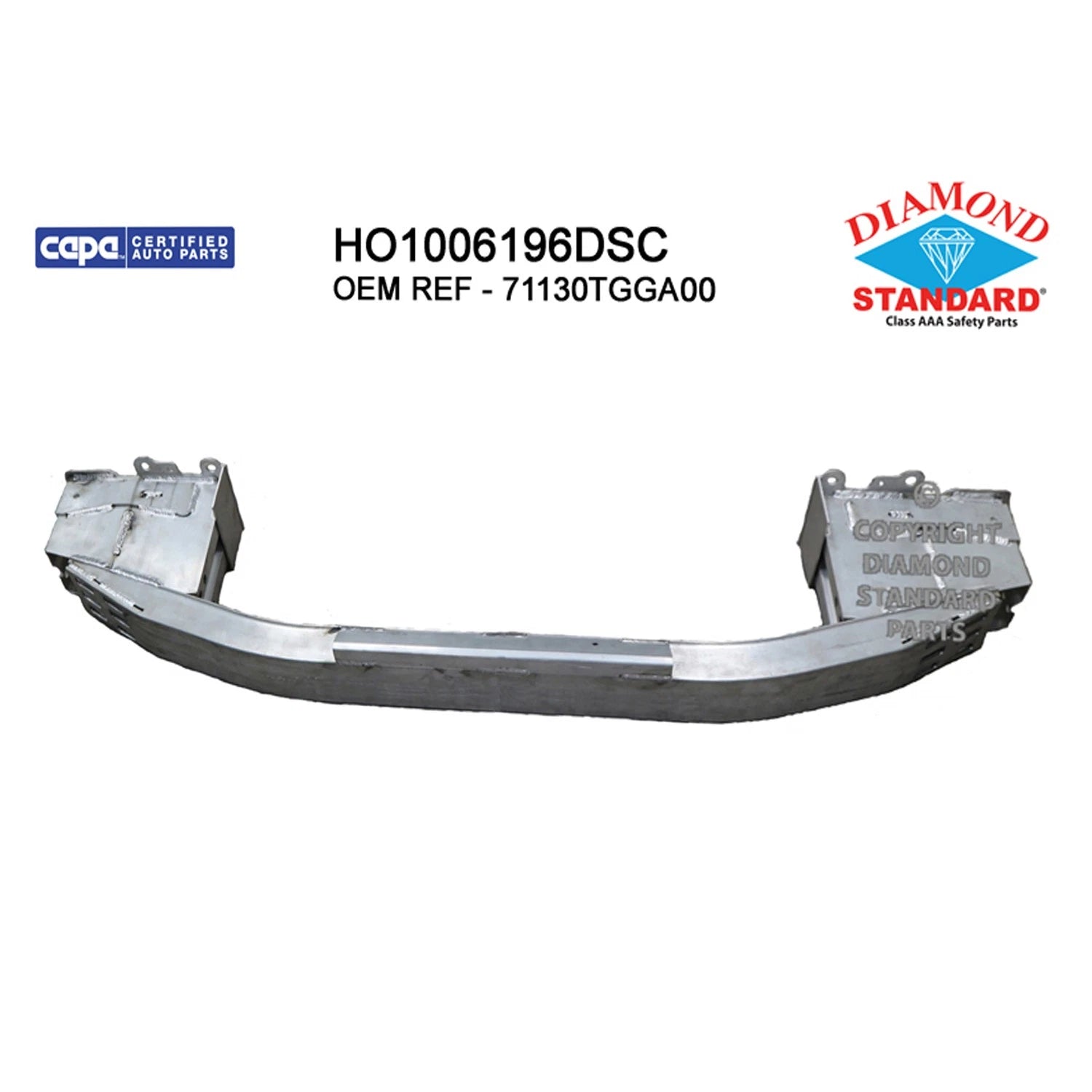 Replacement Aluminum Front Bumper Impact Bar for See compatibility Chart (—–—)