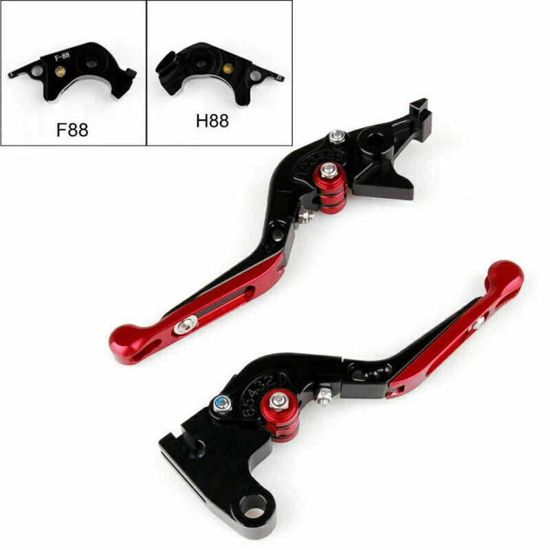 Adjustable Folding Brake Clutch Levers for Kawasaki ZX ZZR GTR (T9)