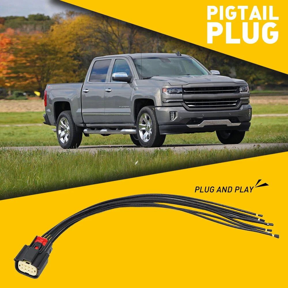 Headlight Connector Pigtail for Chevrolet Silverado (2016–2018)