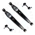 Set of 4 Rear Sway Bars Lower Control Arms for Jeep Compass Patriot (2007–2009)