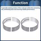 Main Bearing Set No.ME200022 for Mitsubishi L200 (1992–1999) 10 Pcs