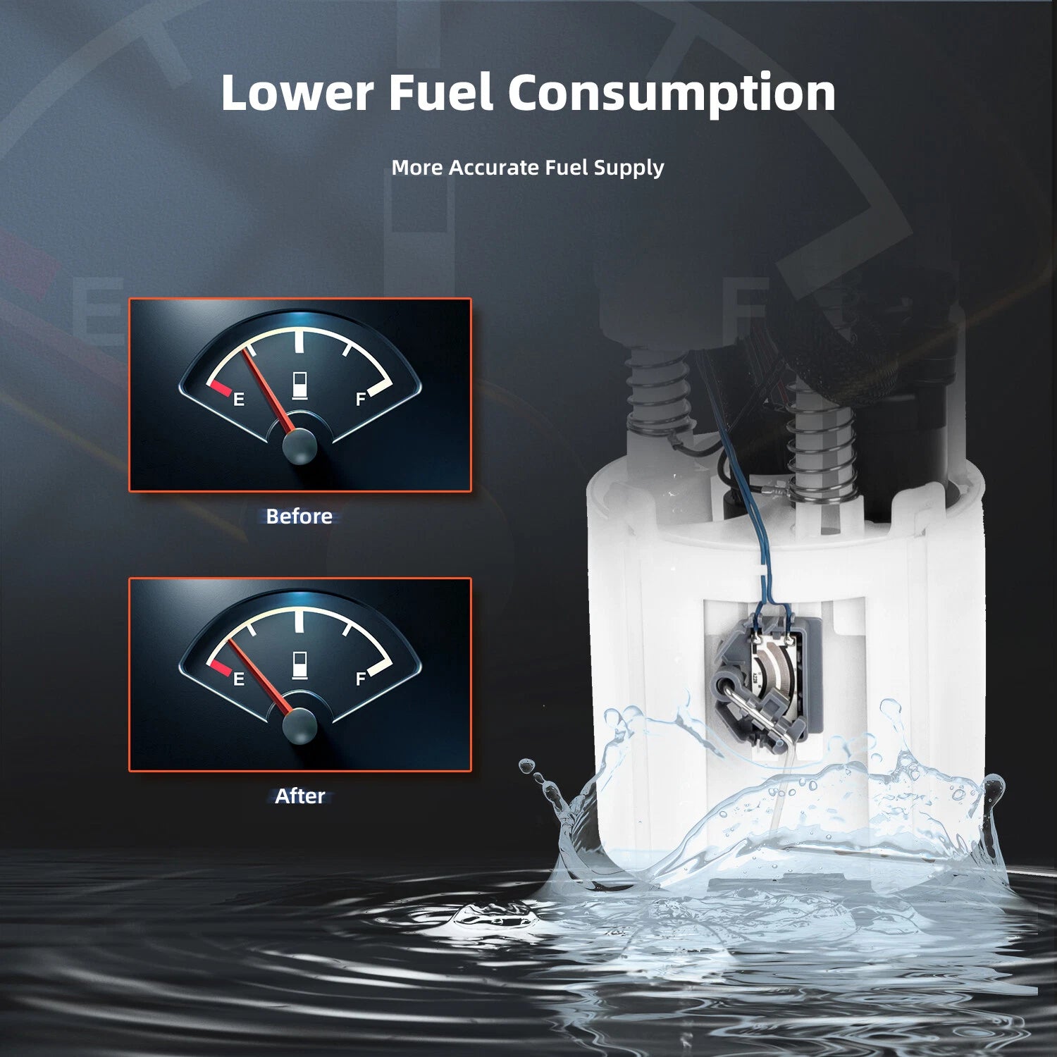 Fuel Pump for Chevy Trailblazer GMC Envoy (2005–2007)