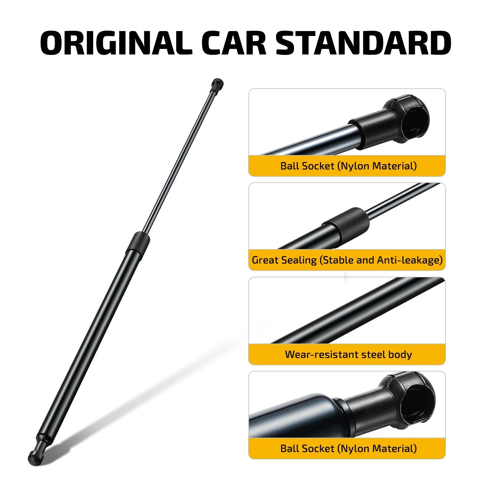 Gas Strut for Teardrop Camper Roof Hatch (26", 150lbs)