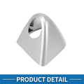 Front Right Side Washer Nozzle Cover Cap for BMW X5 Silver Tone