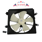 AC condenser radiator cooling fan assembly for Honda Civic (2001–2005)