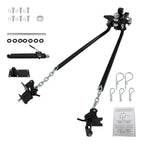 Husky Round Bar Weight Distribution Hitch 1200lb with Sway Control for