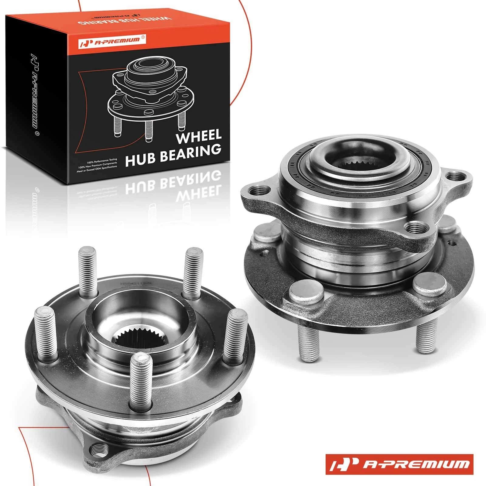 2X Rear Wheel Hub & Bearing Assembly for Kia Sorento (2011–2015)