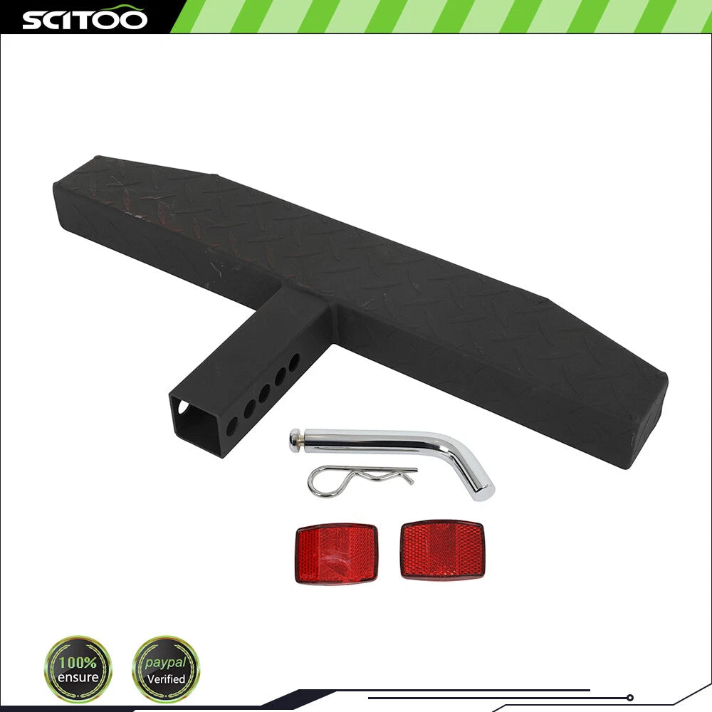 2" Receiver Trailer Towing Hitch Step Bar Rear Bumper Guard (Fits )