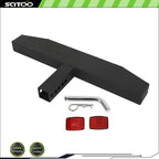 2" Receiver Trailer Towing Hitch Step Bar Rear Bumper Guard (Fits )