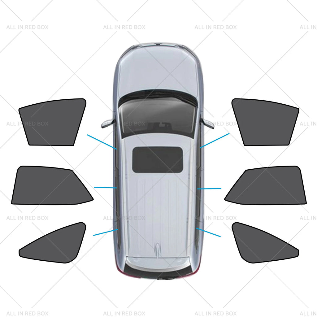 Set of 2 Magnetic Mesh Sun Blind Shades for Lexus NX (2022–2024)