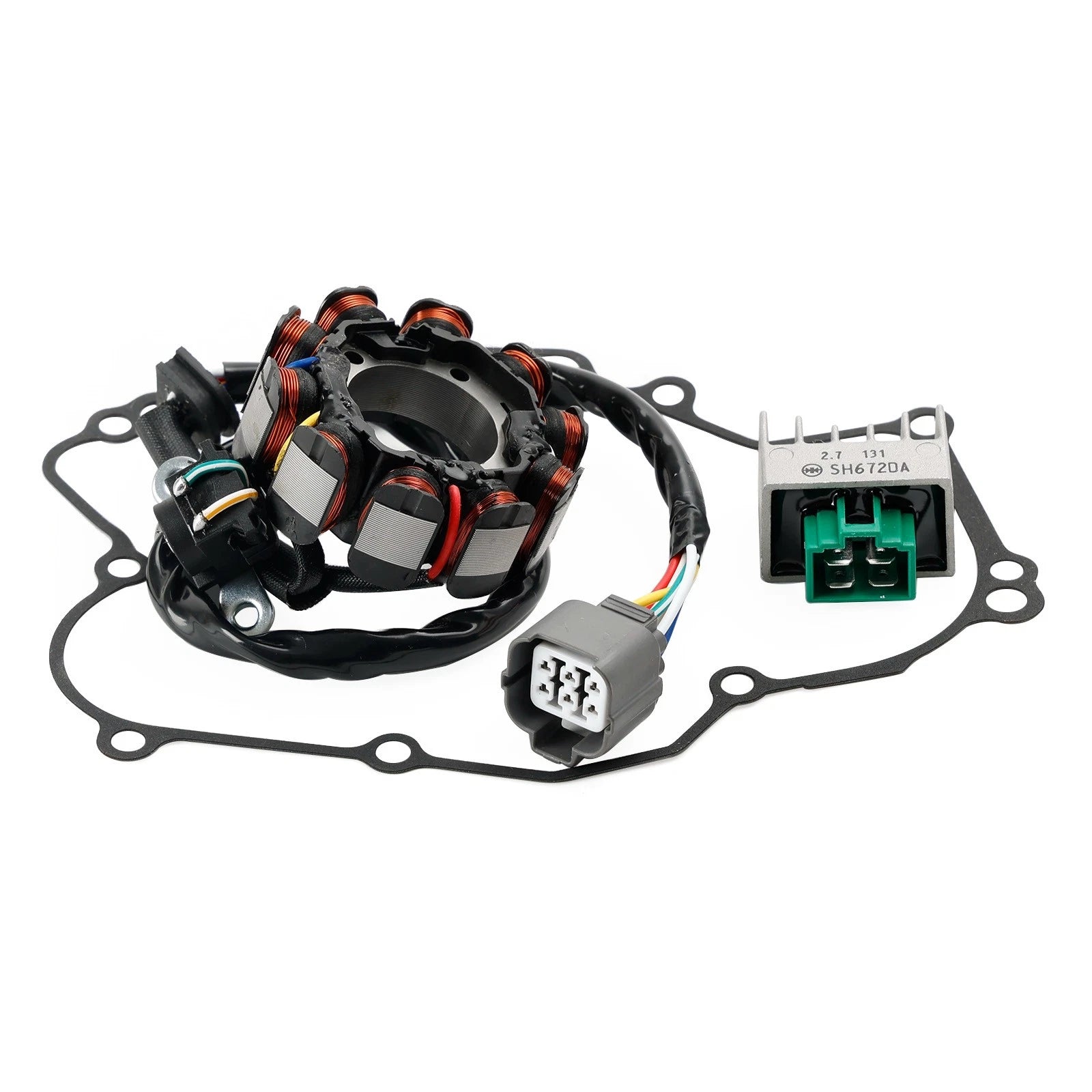 Generator Stator Regulator & Gasket for Kawasaki KLX450R (2008–2019)