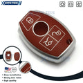 3-Button Smart Key Holder Protector for Mercedes-Benz C-Class (2009–2018)