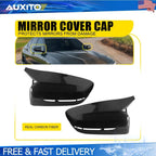 Real Carbon Fiber Side Mirror Cover Cap for BMW 3 Series G20, 4 Series G22 G23 G26, 5 Series G30