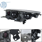 Right Passenger Side Halogen Chrome Headlight for Ford Escape (2017-2019)