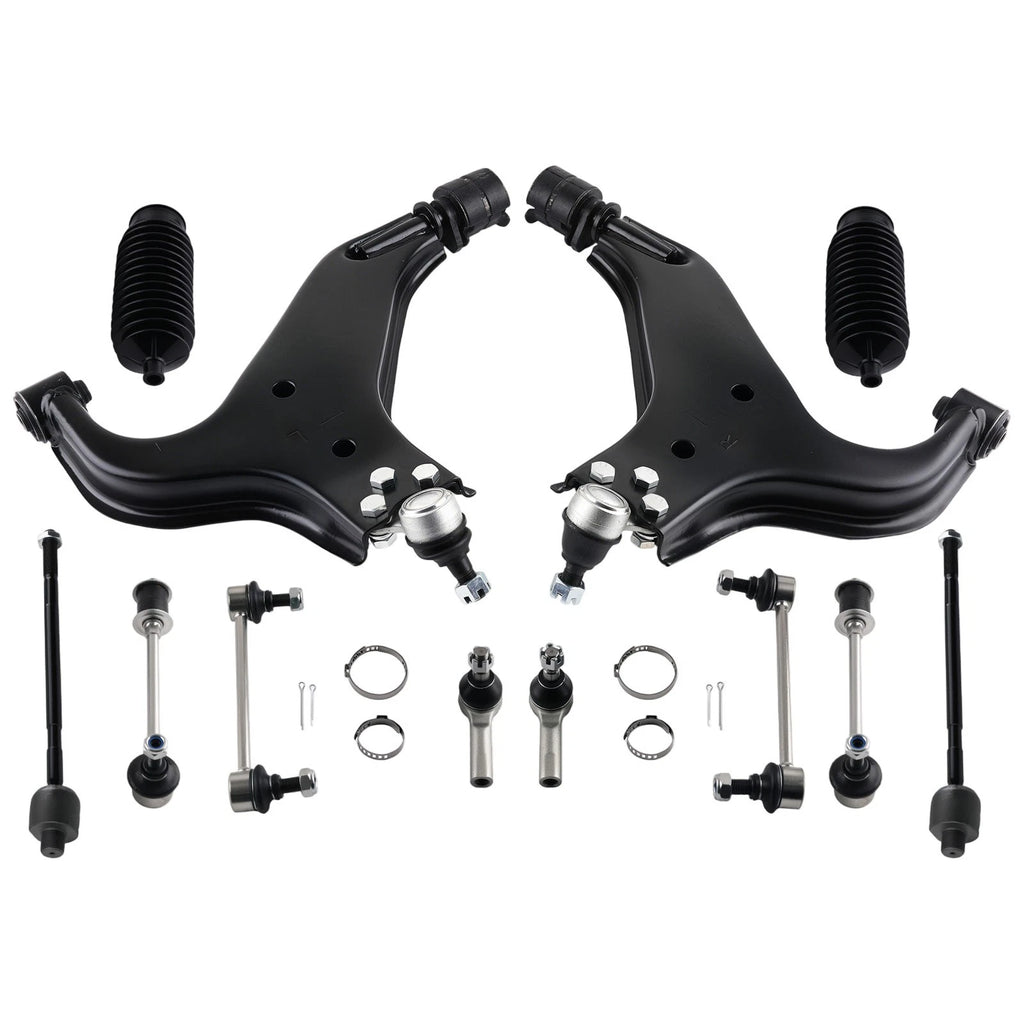 14x Front Lower Control Arm Tie Rod for Nissan Pathfinder Infiniti QX4 (1996–2004)