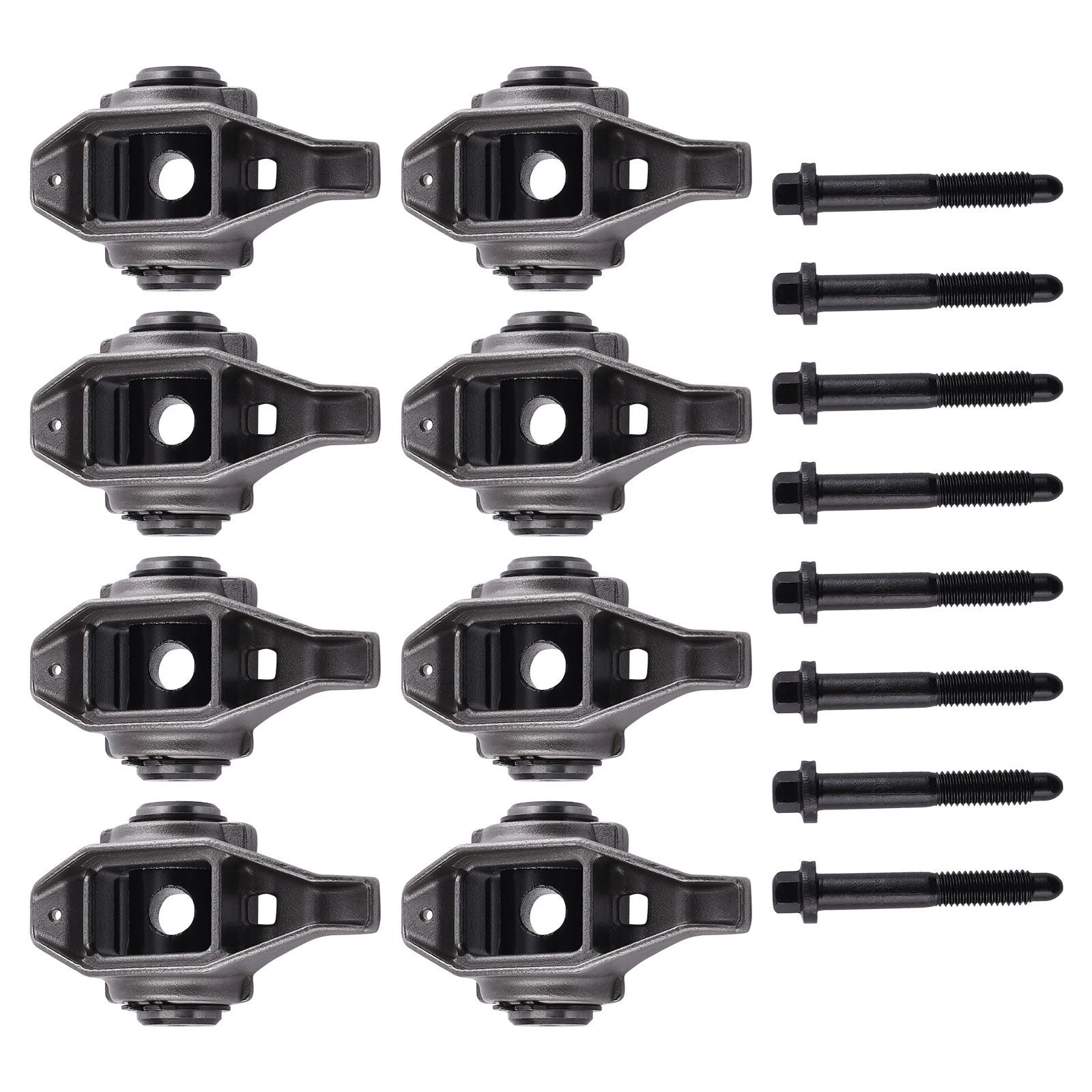 8 Rocker Arms with Trunion Kit for 4.8 5.3 5.7 6.0 Engines LS1 (1999–2006) 12569167 10214664