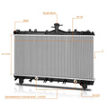 Aluminum Cooling Radiator DPI-13344 for Chevy Camaro 6.2L 7.0L (2012–2015)