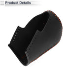 Gear Shift Knob Cover for BMW 3 Series (2004–2012) Black Brown Faux Leather