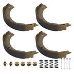 12" Electric Trailer Brake Shoes Replacement Kits for Dexter K71-127 (2000–2000)