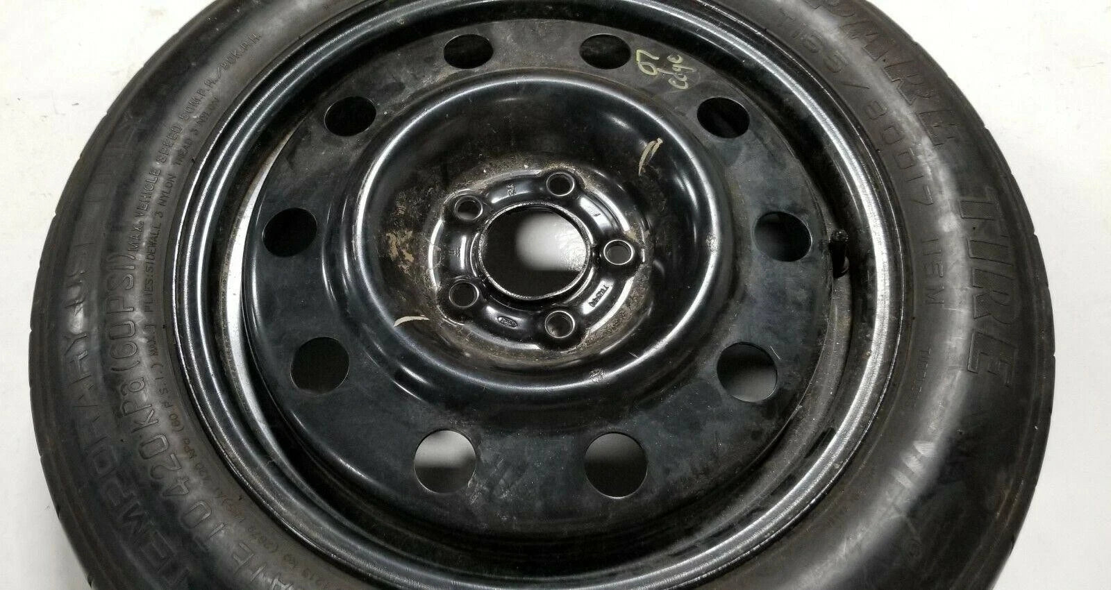Compact Spare Tire Wheel Rim T165/80 D17 for Ford Edge Lincoln MKX (2007–2014)