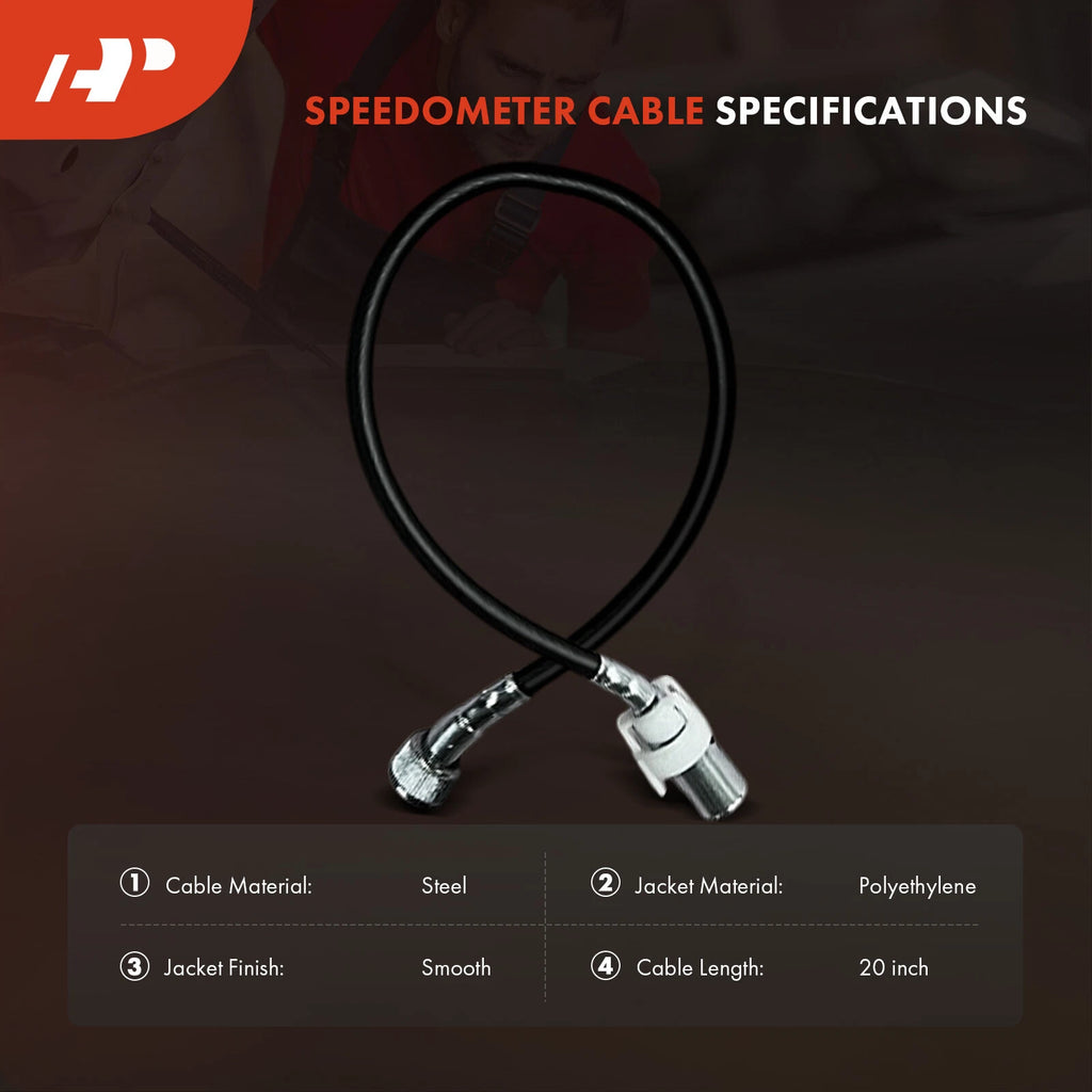 20" Speedometer Cable for Ford F-350, Lincoln Continental, Town Car