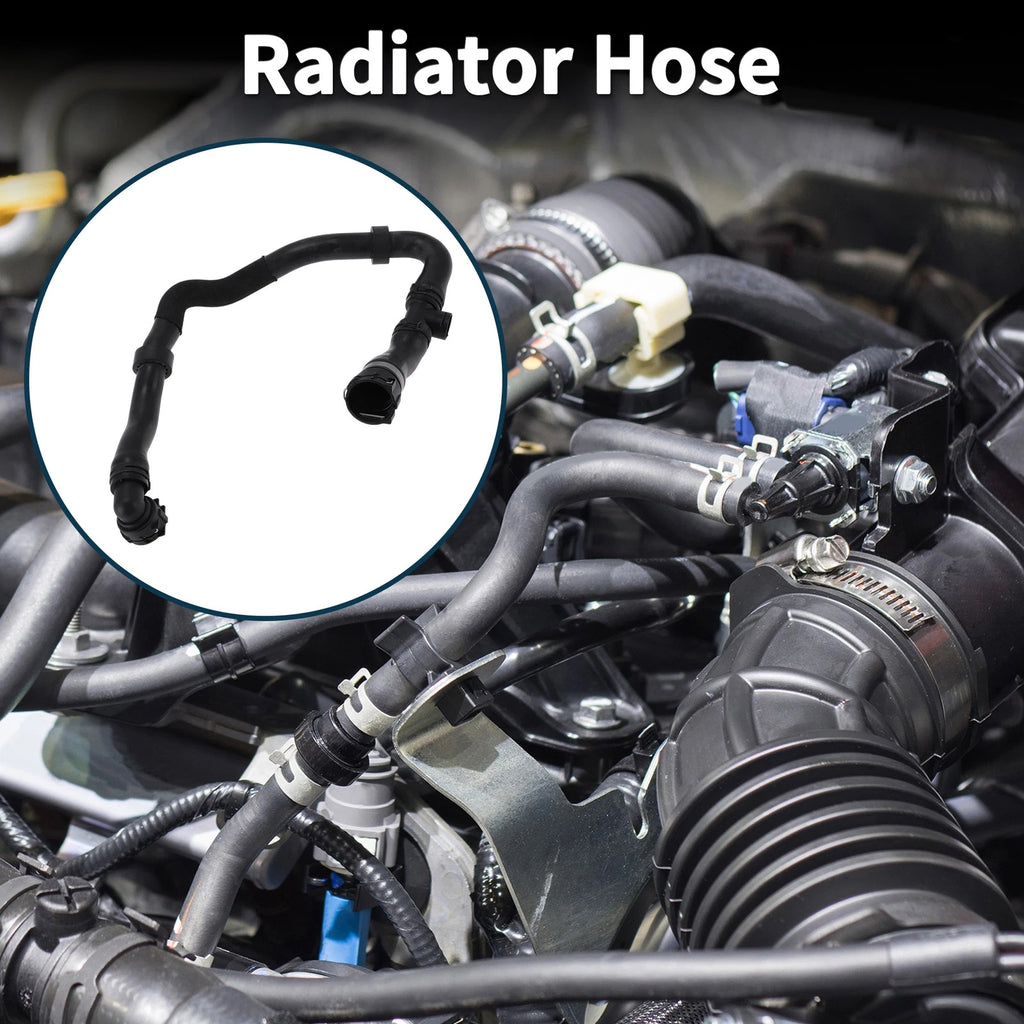 Radiator Hose for Volkswagen Tiguan (2007–2018) No. 5N0121051M Rubber