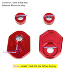 Aluminum Turn Signal Indicator Adapter Spacers for Honda MSX125 (2013–2023) Red T9