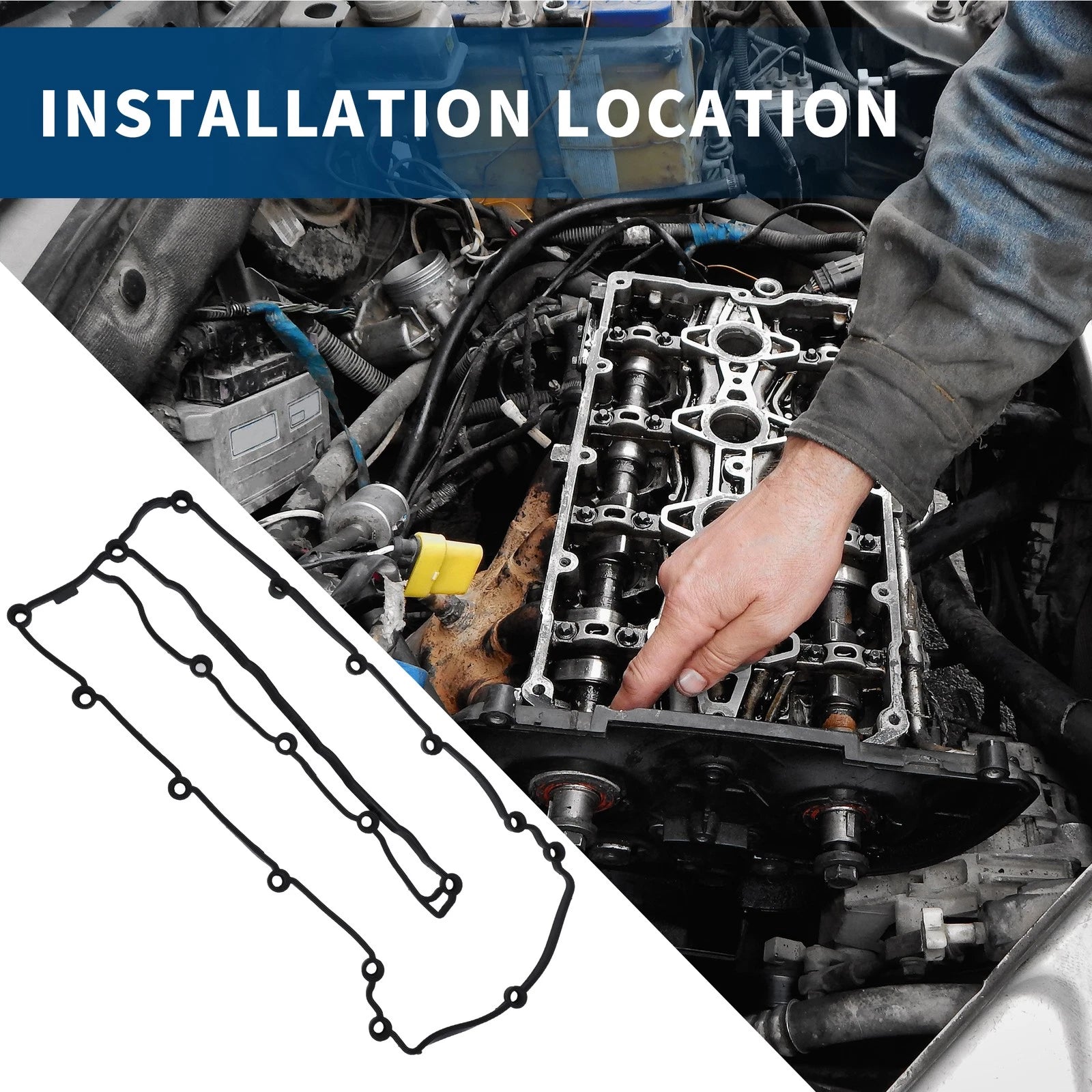 Valve Cover Gasket No.A6510160021 for Mercedes-Benz B-Class C-Class 