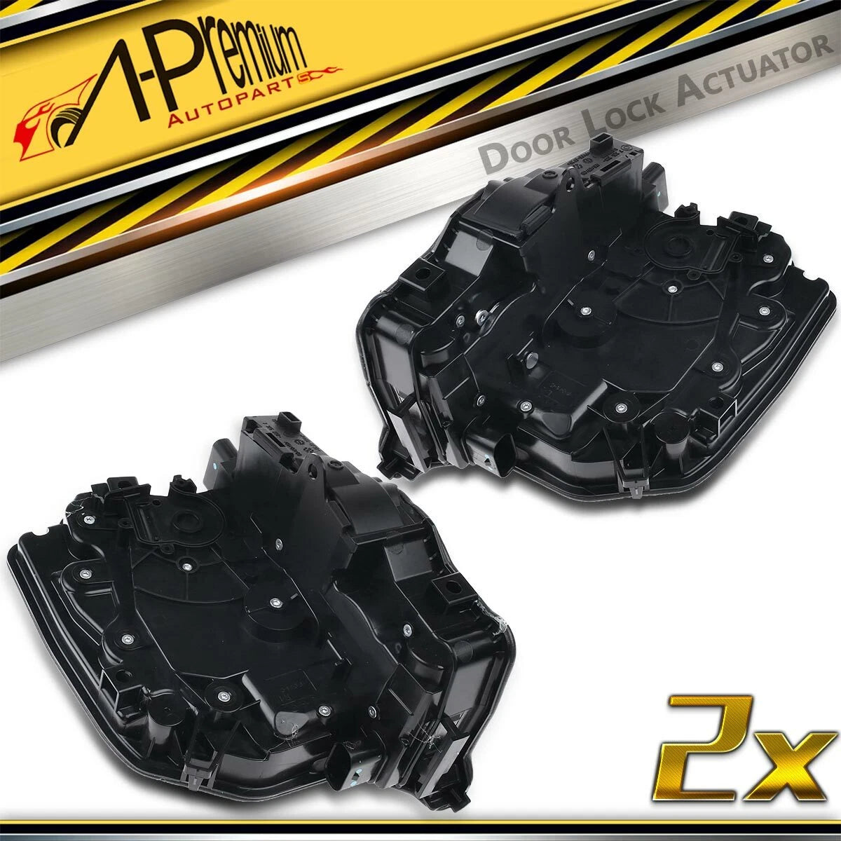2X Front Door Lock Actuator for BMW X5 (2012–2014)