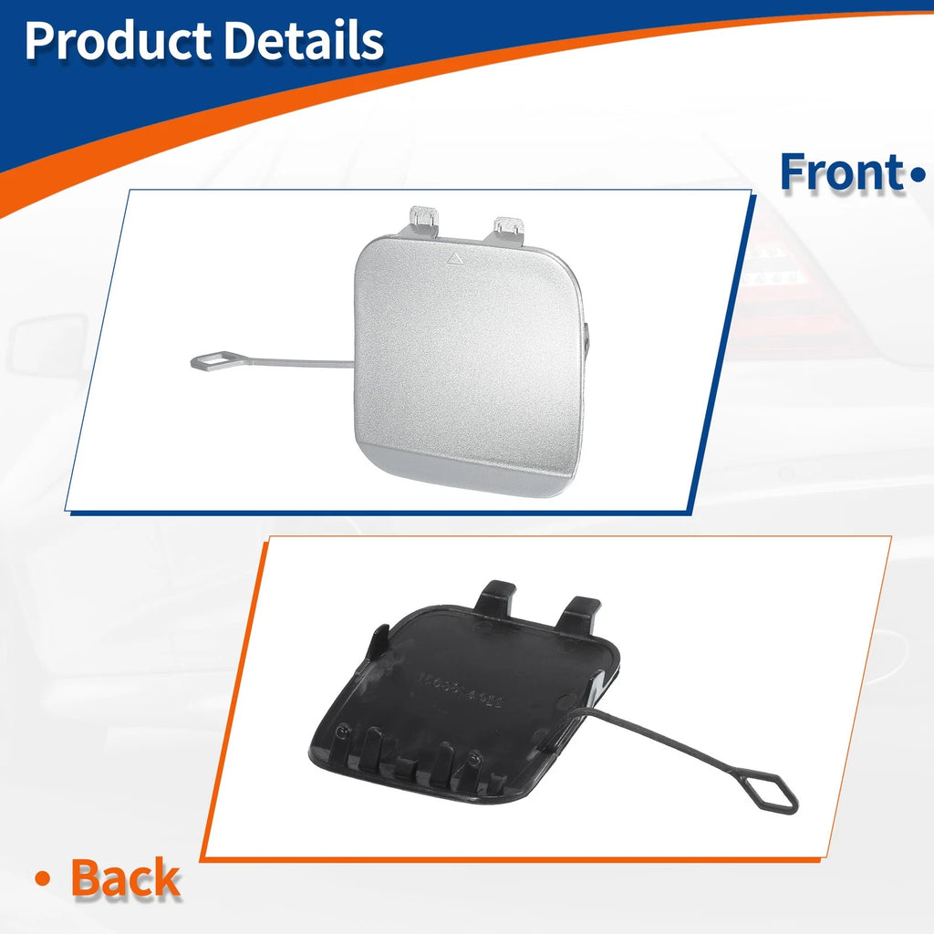 Tow Hook Cover for Mercedes-Benz GLA (2014–2020) No.A1568854922 Silver