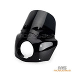 12" Windshield for Harley Dyna FXDB Front Fairing (2006-2017)