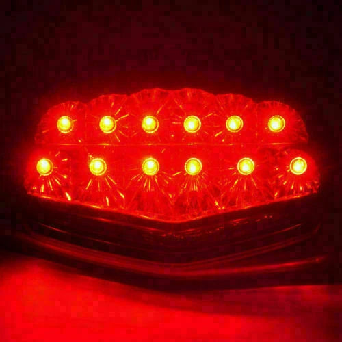 Integrated LED TailLight Turn Signals for Kawasaki Ninja 250R (2008–2012)