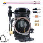 CV40 Carburetor with 35'' Throttle Cable for Harley-Davidson Sportster 883 1200