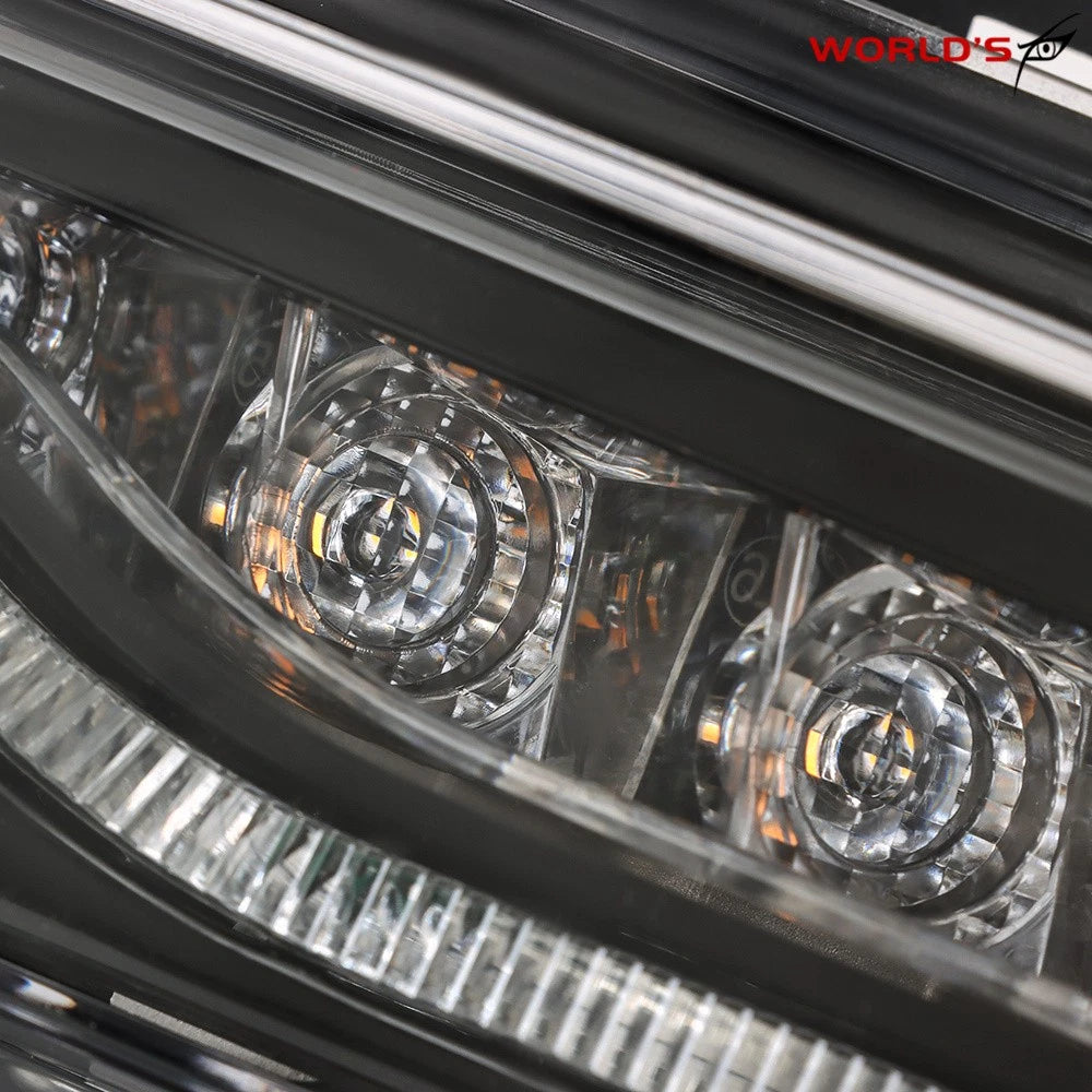 Pair Front LED Fog Lights for Lincoln MKZ (2013–2016)