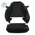Leather Seat Cover for Mercedes Benz C300 (2015–2021) Driver Bottom Black