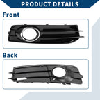 1pc Fog Light Grill for Audi A3 8P (2009–2013) No. 8P0807682K