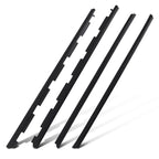 Set of 4 Weatherstrip Window Seal Trim for Chevy C2500/K2500 (1988–2000) 15991405