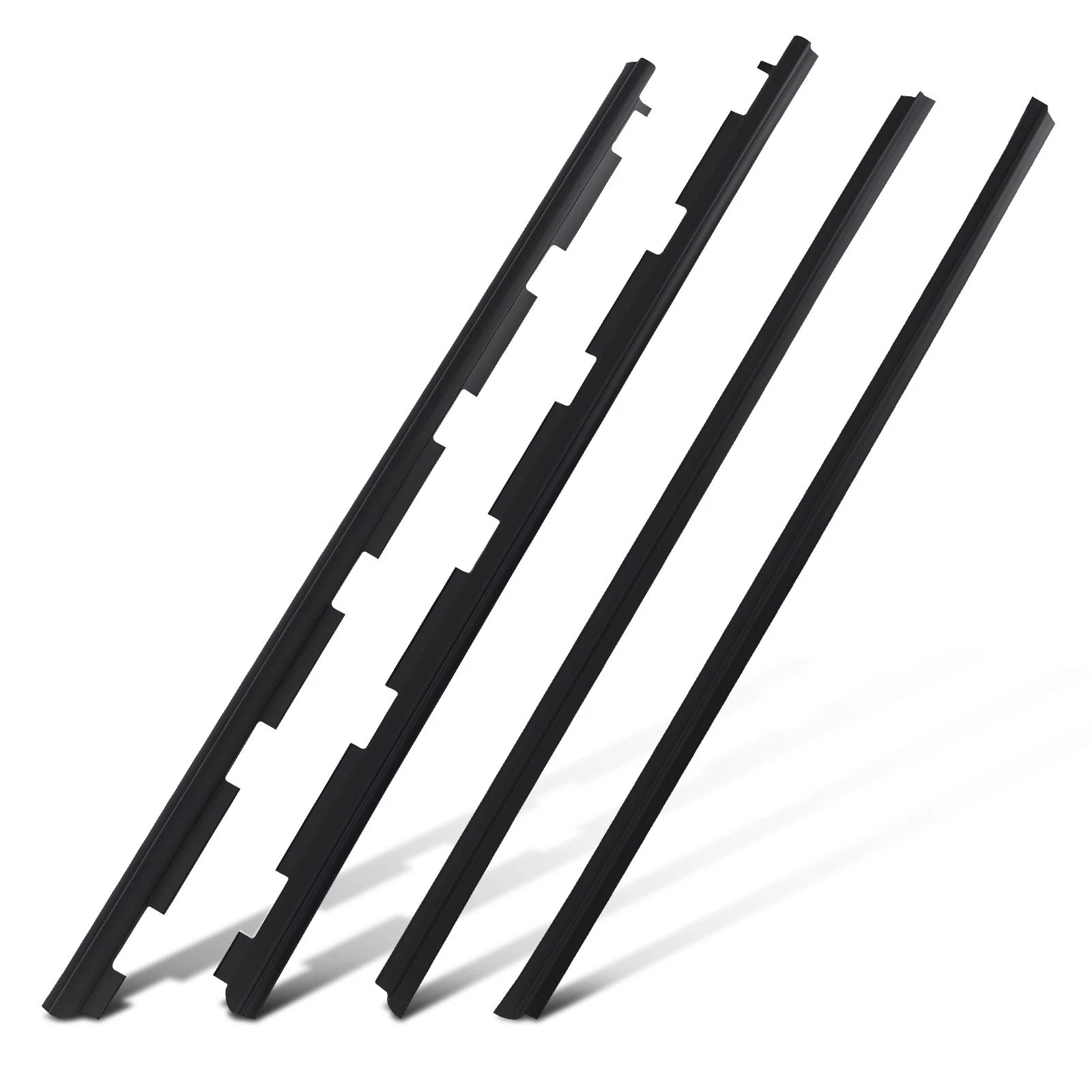 Set of 4 Weatherstrip Window Seal Trim for Chevy C2500/K2500 (1988–2000) 15991405