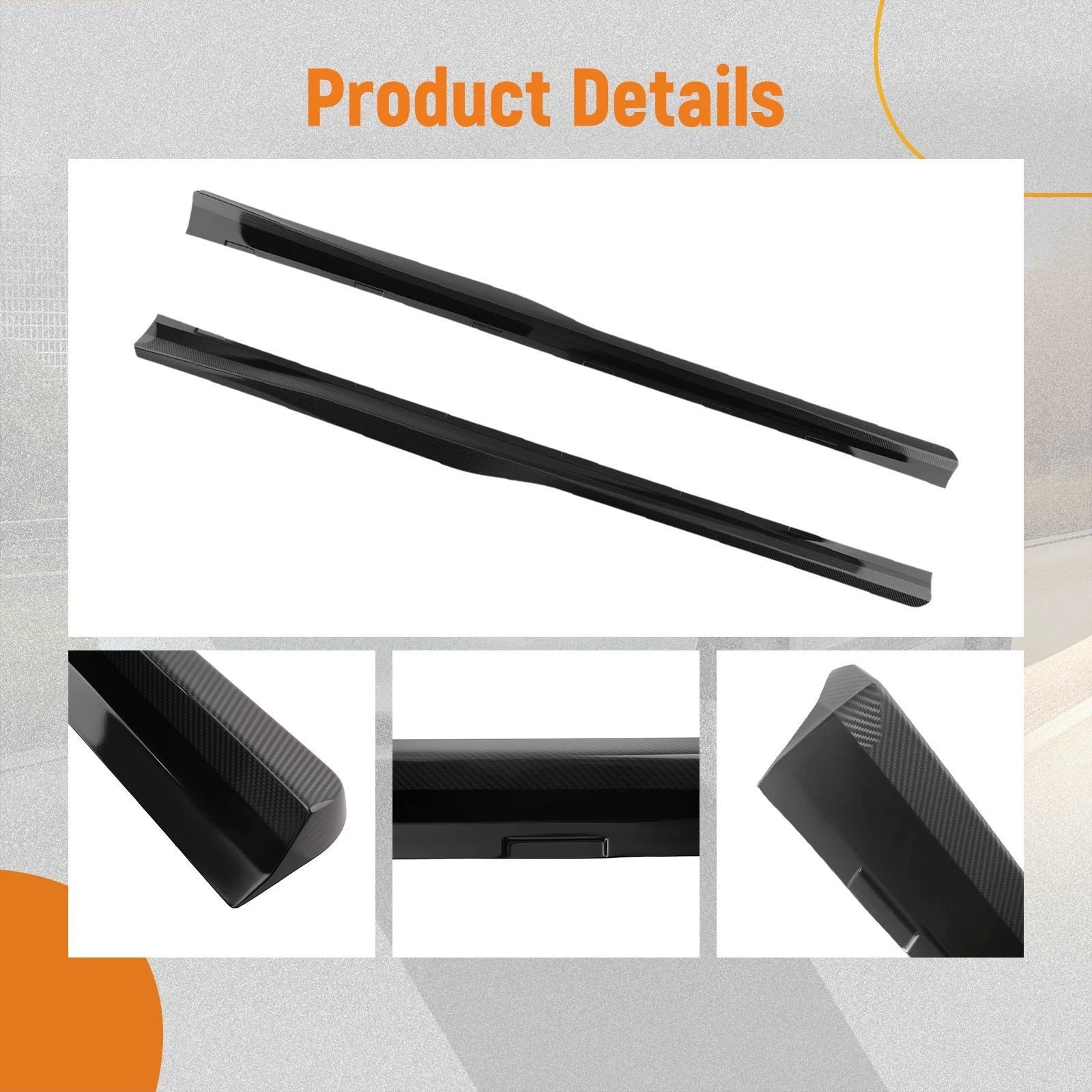 Carbon Fiber Side Skirt for Chevrolet Camaro 2-Door (2010–2015)