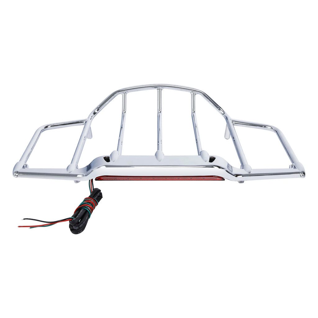 LED Lighted Luggage Rack for Harley Touring Street Road Glide (2014–2024)