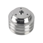 3 Groove Aluminum Crankshaft Pulley for Chevy SBC 350 (1970–1985)