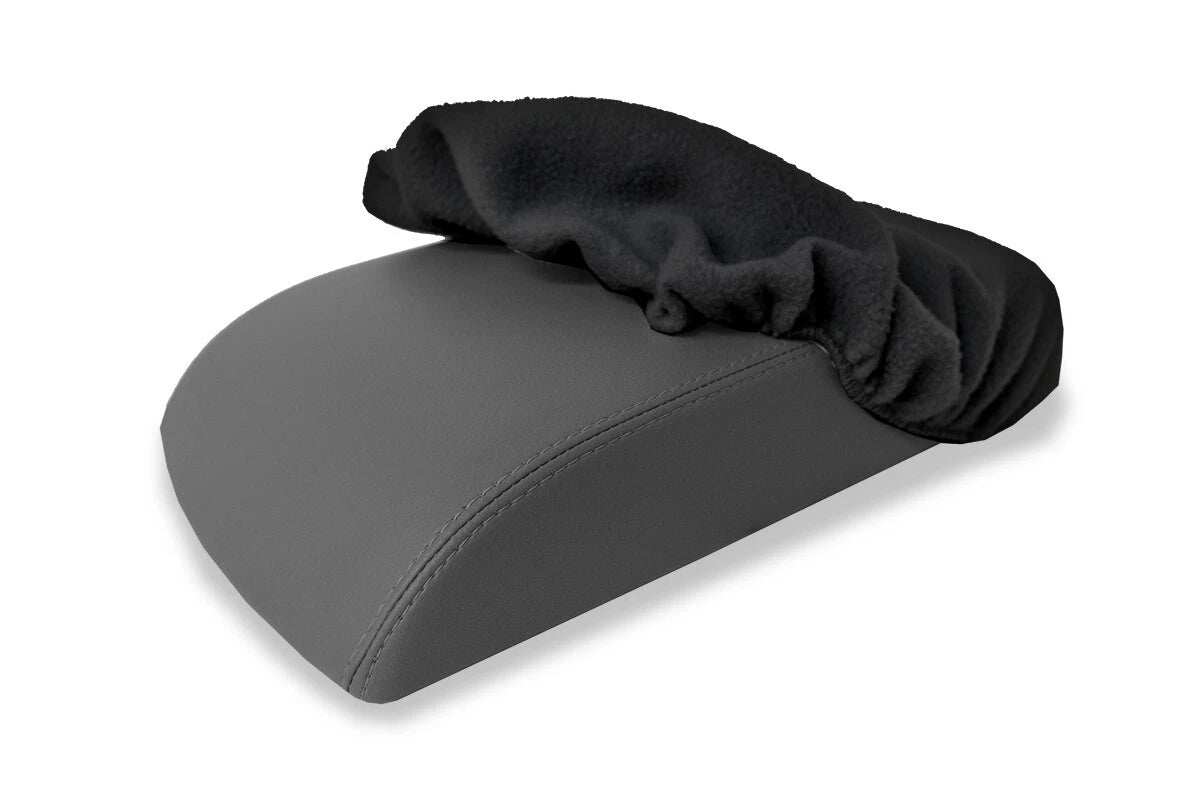 Fleece Console Lid Armrest Protector for Ford Mustang (1987–1993) Black