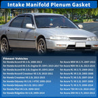 Upper Intake Manifold Plenum Gasket SGA12396 for Honda Accord (2008–2013)