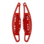 Red Steering Wheel Shift Paddle Shifter Extension for Honda Civic (2022-2023)