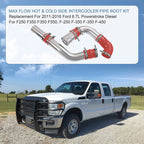 Intercooler Pipe & Cold Air Intake Kit for Ford 6.7L Powerstroke (2011–2016)