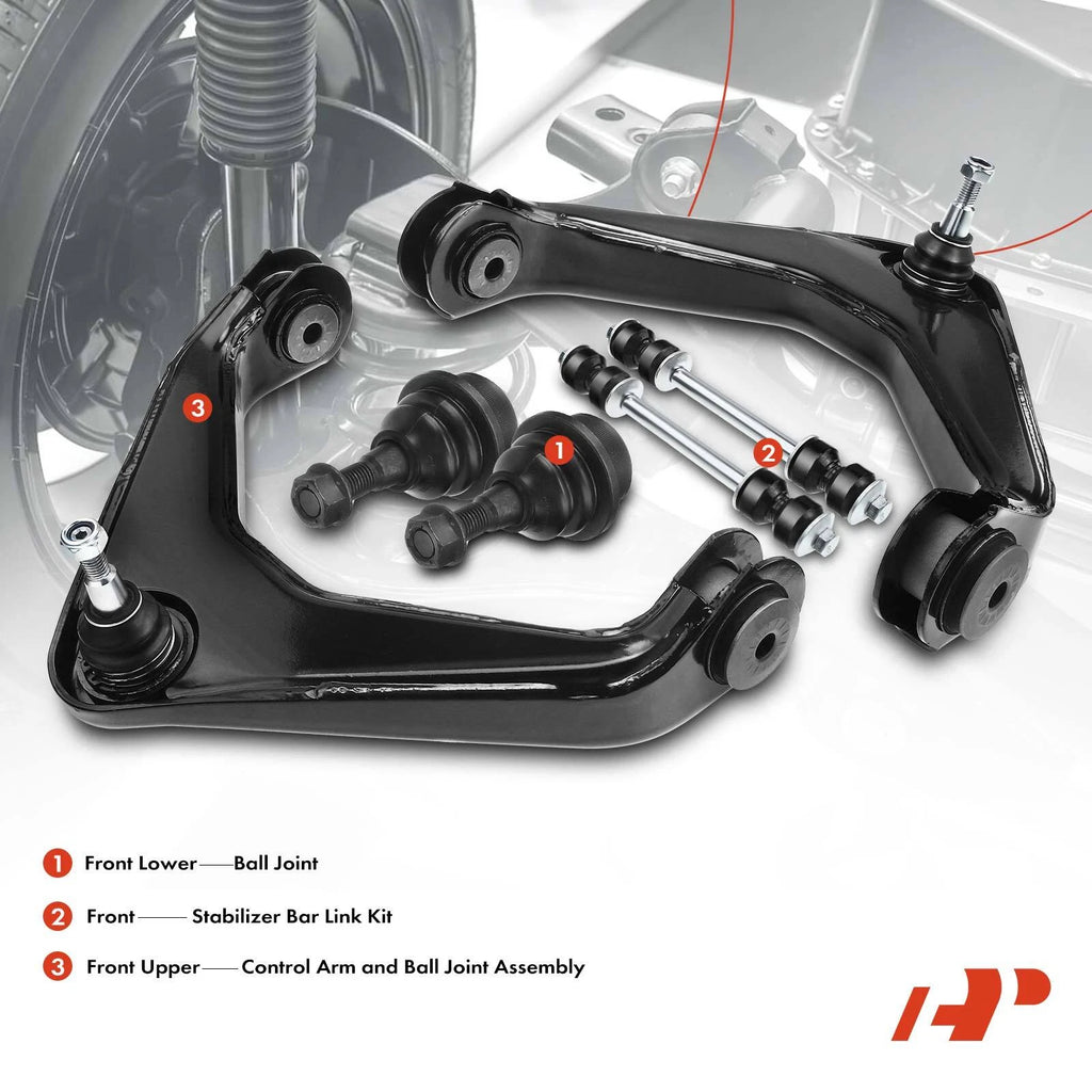 6x Front Control Arm Ball Joint for Chevy Silverado 1500 HD (2001-2006)