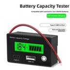 Battery Capacity Tester for Acid Ternary Lithium LFP DC8-30V