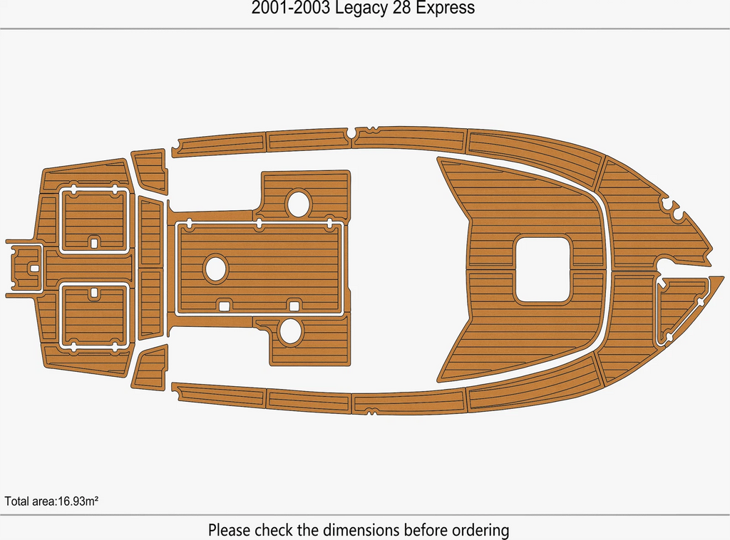 EVA Pad for 2001 Legacy 28 Express Swim Platform (2001)