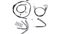 Burly 14" Cable Brake Line Kit for Harley-Davidson Softail (2011–2015)
